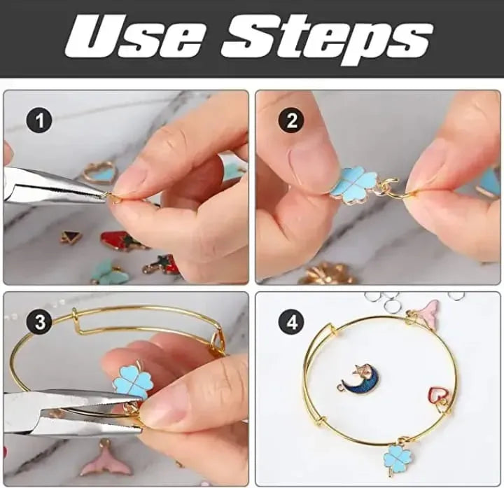 200Pcs Jump Rings – 4mm – Gold & Silver Stainless Steel Findings for DIY Jewelry Making