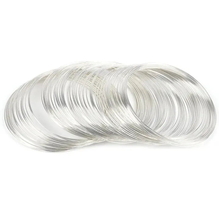 100 Loops Memory Steel Wire – Durable Metal Wire for Bracelets Making