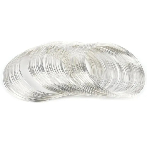 100 Loops Memory Steel Wire – Durable Metal Wire for Bracelets Making