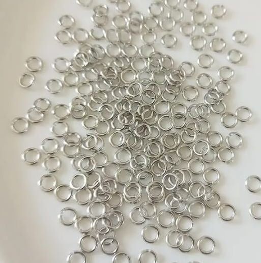 200Pcs Jump Rings – 4mm – Gold & Silver Stainless Steel Findings for DIY Jewelry Making