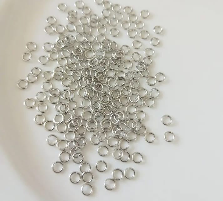 200Pcs Jump Rings – 4mm – Gold & Silver Stainless Steel Findings for DIY Jewelry Making