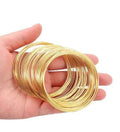 100 Loops Memory Steel Wire – Durable Metal Wire for Bracelets Making